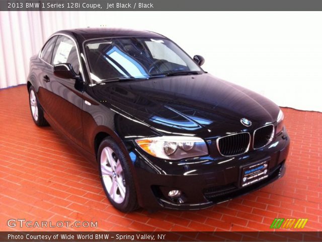 2013 BMW 1 Series 128i Coupe in Jet Black