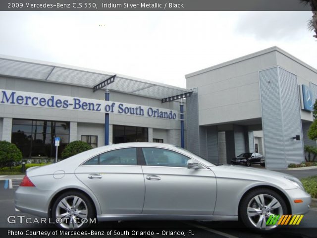 2009 Mercedes-Benz CLS 550 in Iridium Silver Metallic