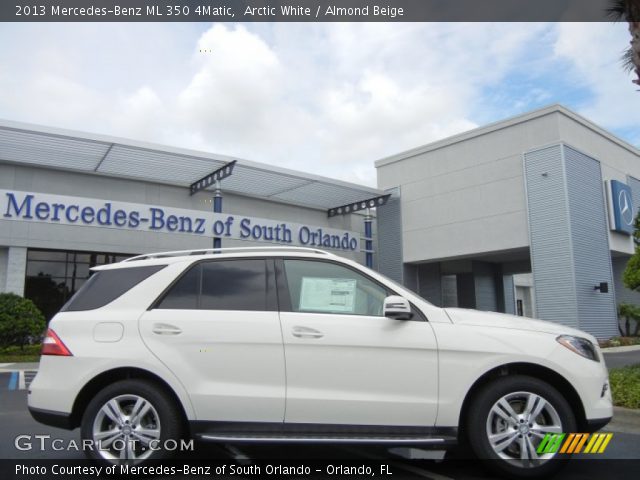 2013 Mercedes-Benz ML 350 4Matic in Arctic White