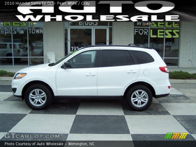 2010 Hyundai Santa Fe GLS in Pearl White