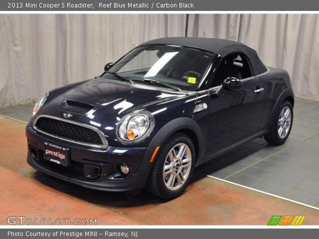 2013 Mini Cooper S Roadster in Reef Blue Metallic