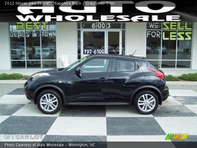 2012 Nissan Juke SV AWD in Sapphire Black