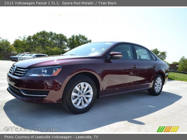 2013 Volkswagen Passat 2.5L S in Opera Red Metallic