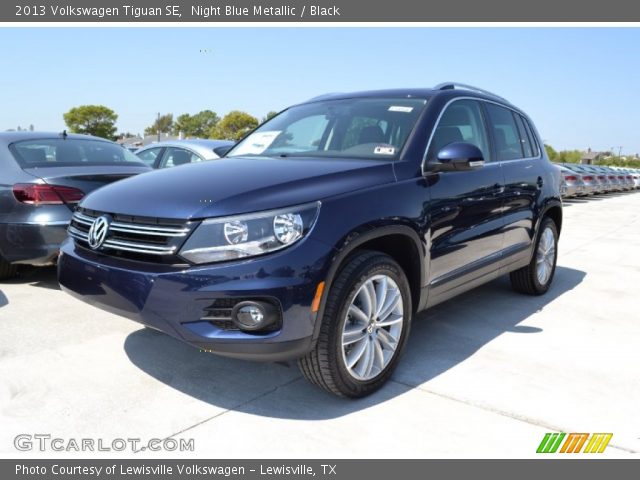 2013 Volkswagen Tiguan SE in Night Blue Metallic