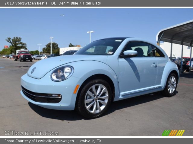 2013 Volkswagen Beetle TDI in Denim Blue