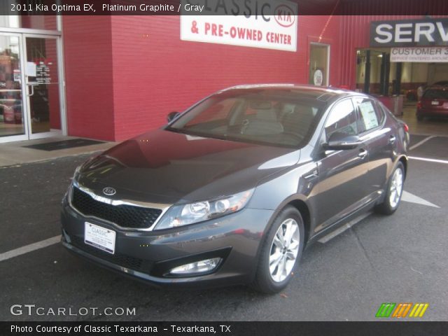 2011 Kia Optima EX in Platinum Graphite