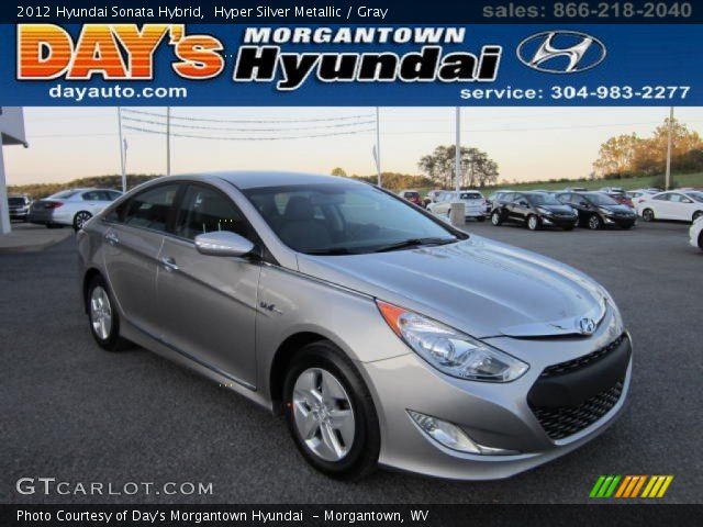 2012 Hyundai Sonata Hybrid in Hyper Silver Metallic