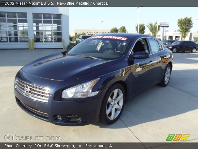 2009 Nissan Maxima 3.5 S in Navy Blue Metallic