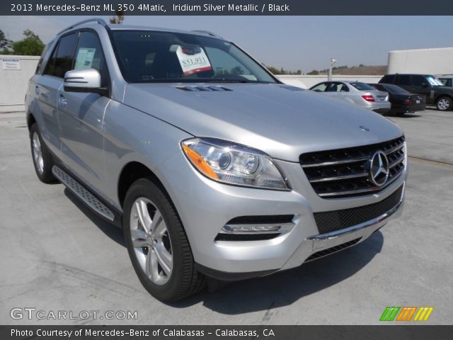 2013 Mercedes-Benz ML 350 4Matic in Iridium Silver Metallic