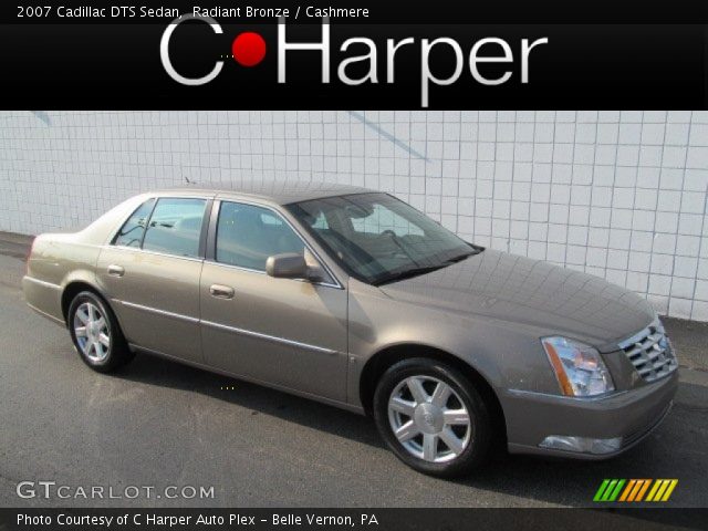 2007 Cadillac DTS Sedan in Radiant Bronze