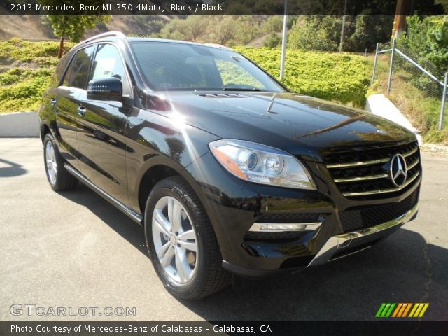 2013 Mercedes-Benz ML 350 4Matic in Black