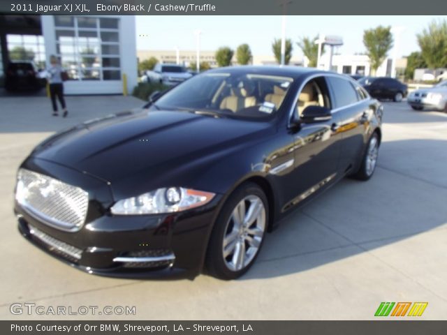 2011 Jaguar XJ XJL in Ebony Black