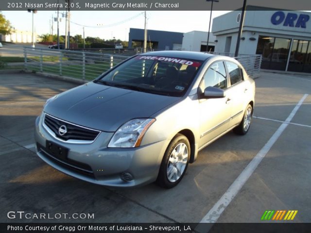 2012 Nissan Sentra 2.0 S in Magnetic Gray Metallic