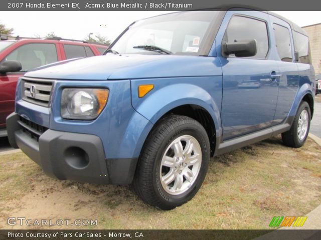 2007 Honda Element EX in Atomic Blue Metallic