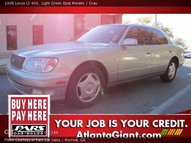 1998 Lexus LS 400 in Light Green Opal Metallic