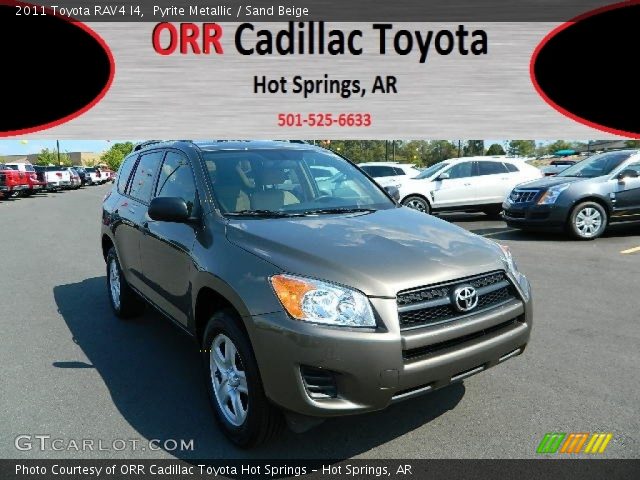 2011 Toyota RAV4 I4 in Pyrite Metallic