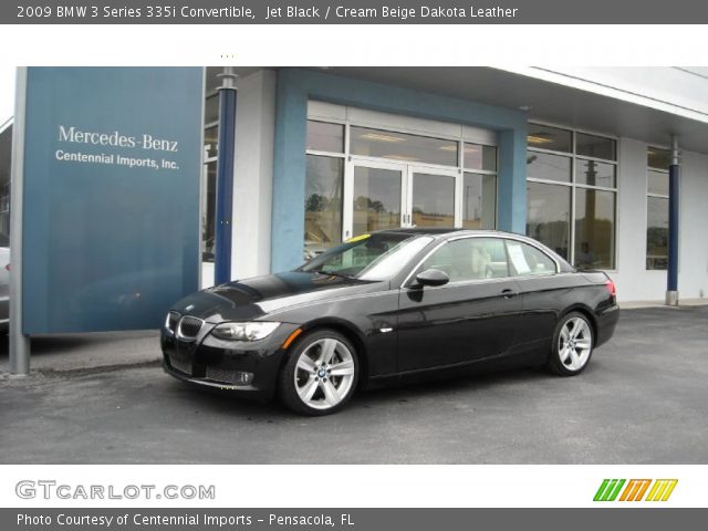 2009 BMW 3 Series 335i Convertible in Jet Black