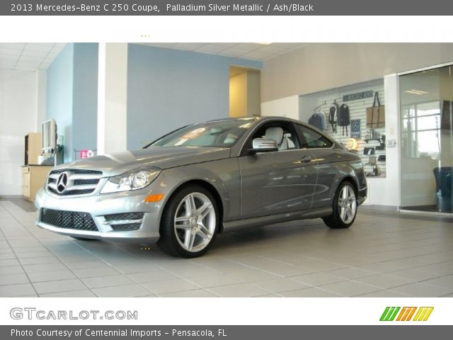2013 Mercedes-Benz C 250 Coupe in Palladium Silver Metallic