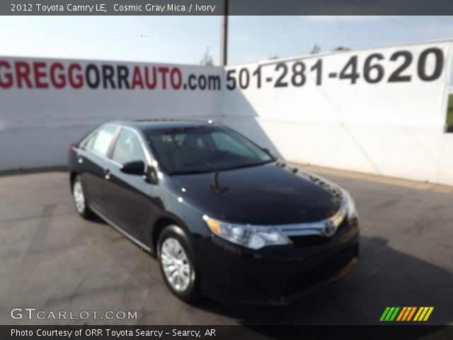2012 Toyota Camry LE in Cosmic Gray Mica