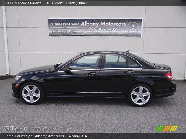 2011 Mercedes-Benz C 300 Sport in Black