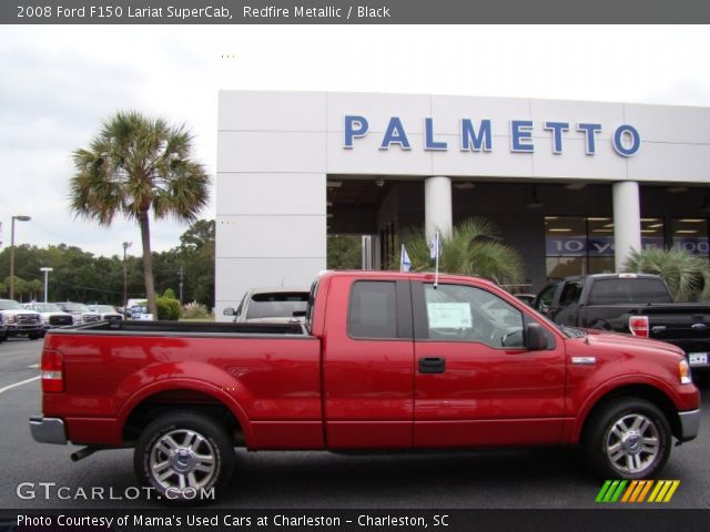 2008 Ford F150 Lariat SuperCab in Redfire Metallic