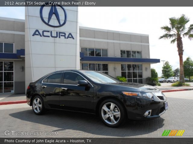 2012 Acura TSX Sedan in Crystal Black Pearl