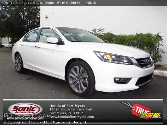 2013 Honda Accord Sport Sedan in White Orchid Pearl