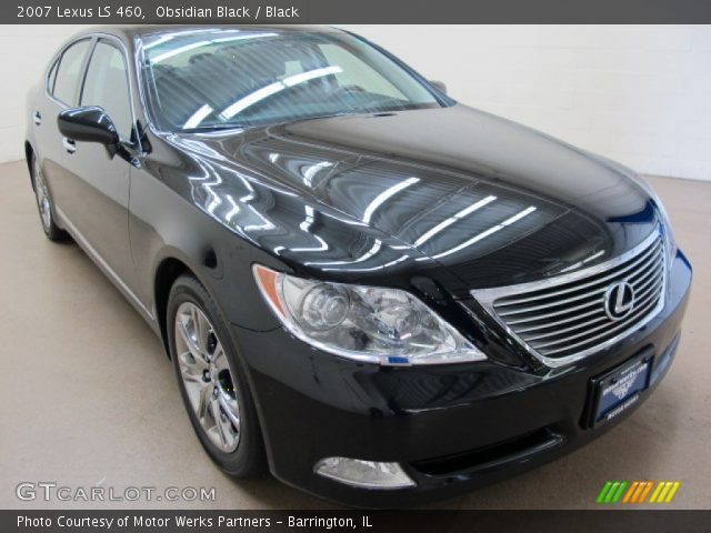 2007 Lexus LS 460 in Obsidian Black