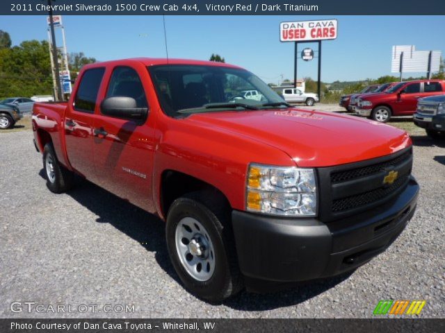 2011 Chevrolet Silverado 1500 Crew Cab 4x4 in Victory Red