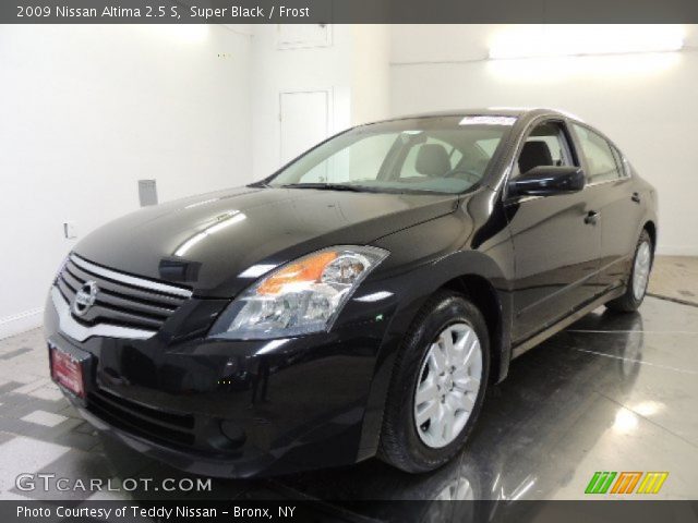 2009 Nissan Altima 2.5 S in Super Black