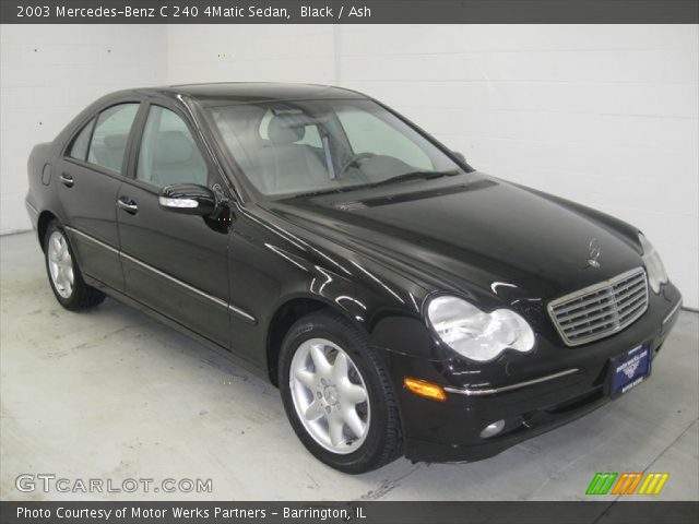 2003 Mercedes-Benz C 240 4Matic Sedan in Black