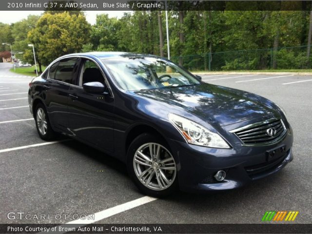 2010 Infiniti G 37 x AWD Sedan in Blue Slate