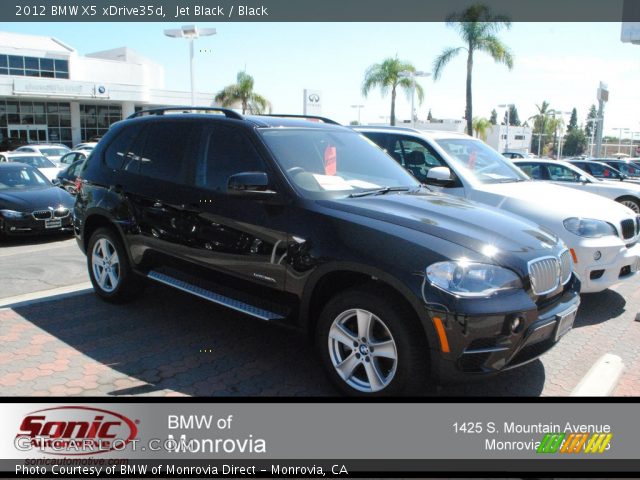 2012 BMW X5 xDrive35d in Jet Black
