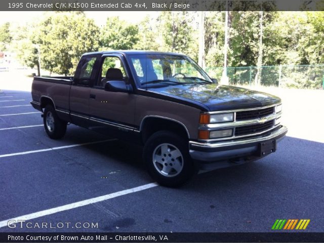 1995 Chevrolet C/K K1500 Extended Cab 4x4 in Black