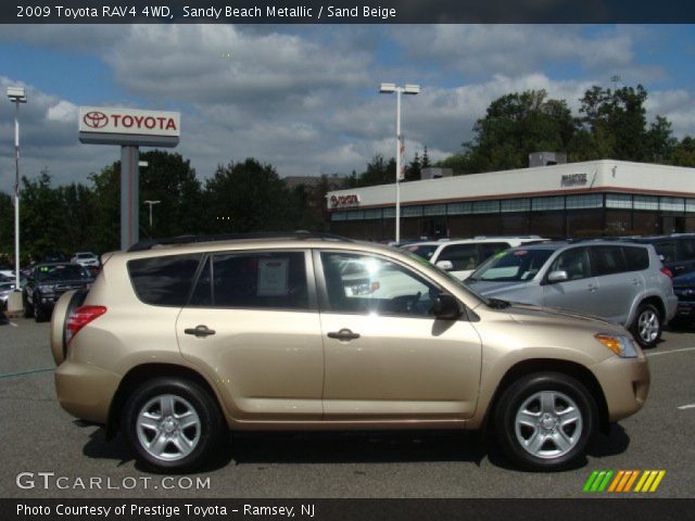 2009 Toyota RAV4 4WD in Sandy Beach Metallic