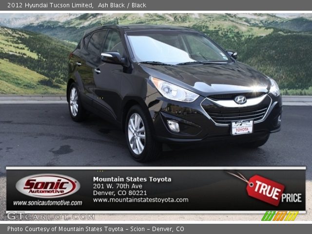 2012 Hyundai Tucson Limited in Ash Black