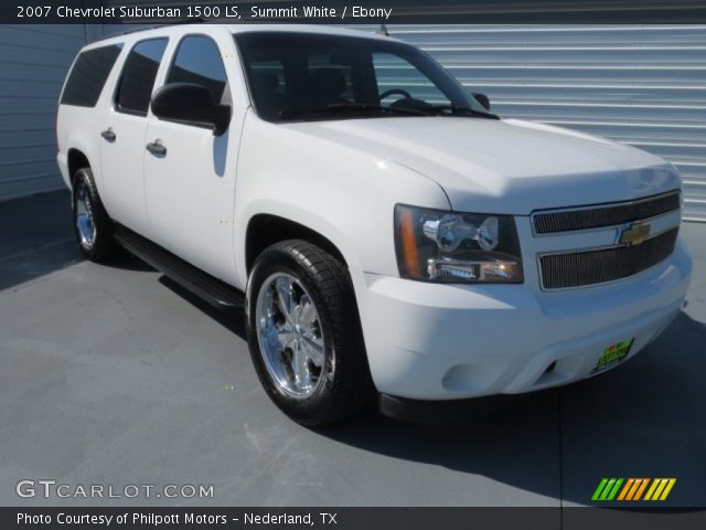 2007 Chevrolet Suburban 1500 LS in Summit White
