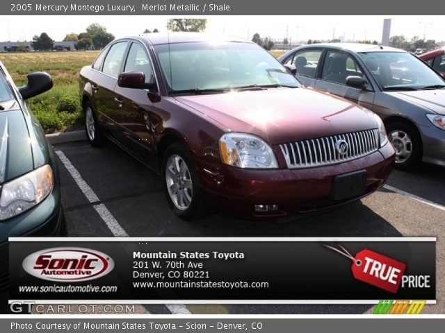 2005 Mercury Montego Luxury in Merlot Metallic
