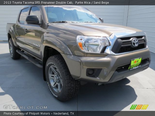 2013 Toyota Tacoma SR5 Prerunner Double Cab in Pyrite Mica