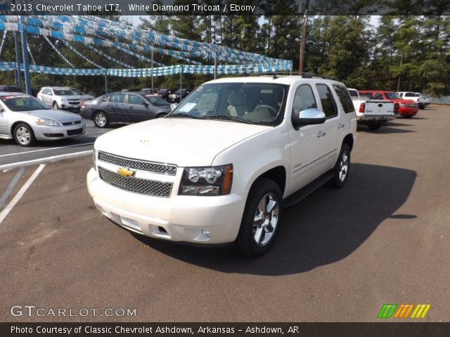 2013 Chevrolet Tahoe LTZ in White Diamond Tricoat