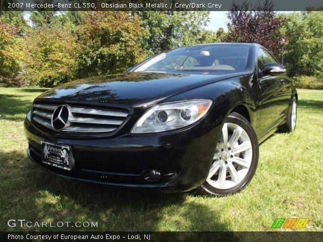 2007 Mercedes-Benz CL 550 in Obsidian Black Metallic