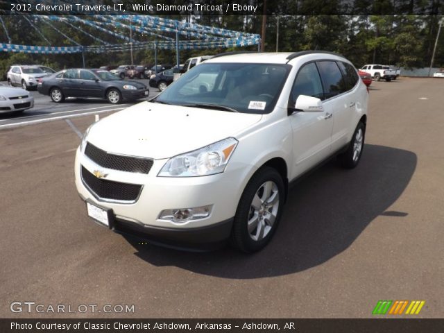 2012 Chevrolet Traverse LT in White Diamond Tricoat