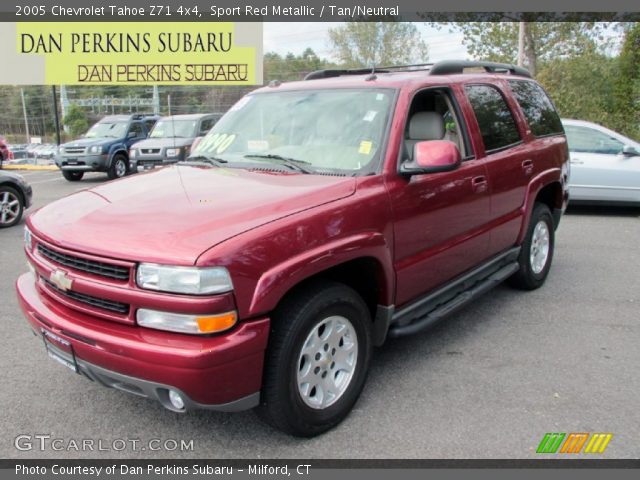 2005 Chevrolet Tahoe Z71 4x4 in Sport Red Metallic