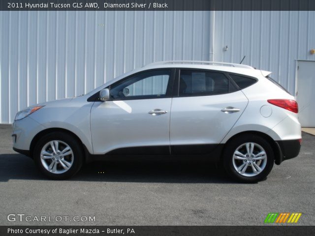 2011 Hyundai Tucson GLS AWD in Diamond Silver