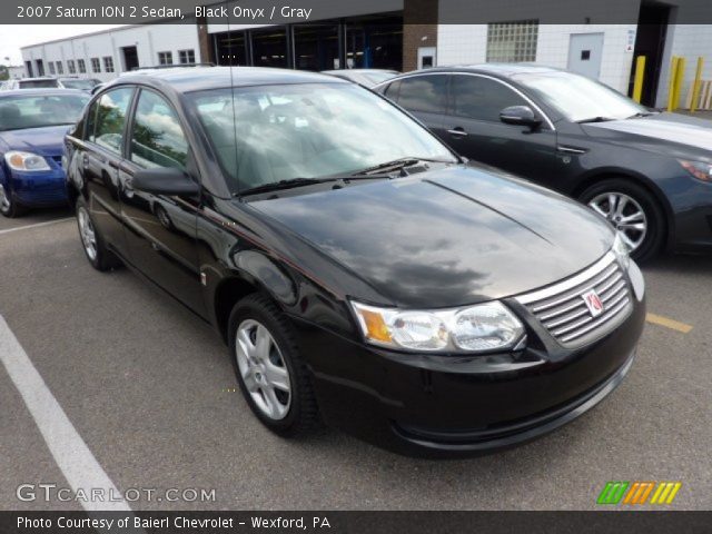 2007 Saturn ION 2 Sedan in Black Onyx