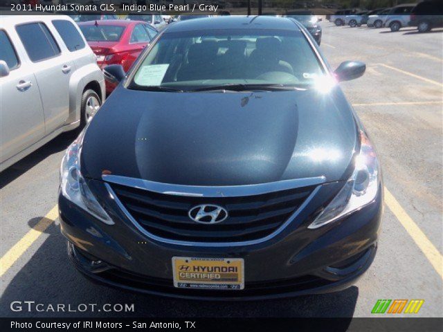 2011 Hyundai Sonata GLS in Indigo Blue Pearl