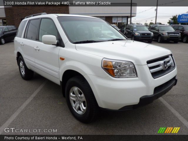 2008 Honda Pilot Value Package 4WD in Taffeta White