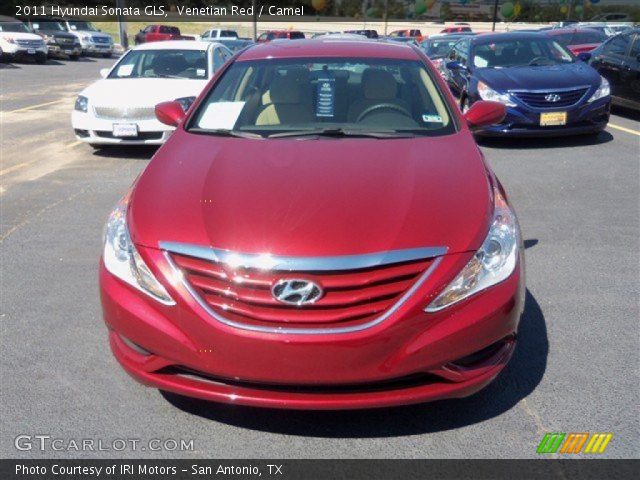 2011 Hyundai Sonata GLS in Venetian Red