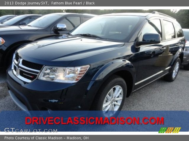 2013 Dodge Journey SXT in Fathom Blue Pearl