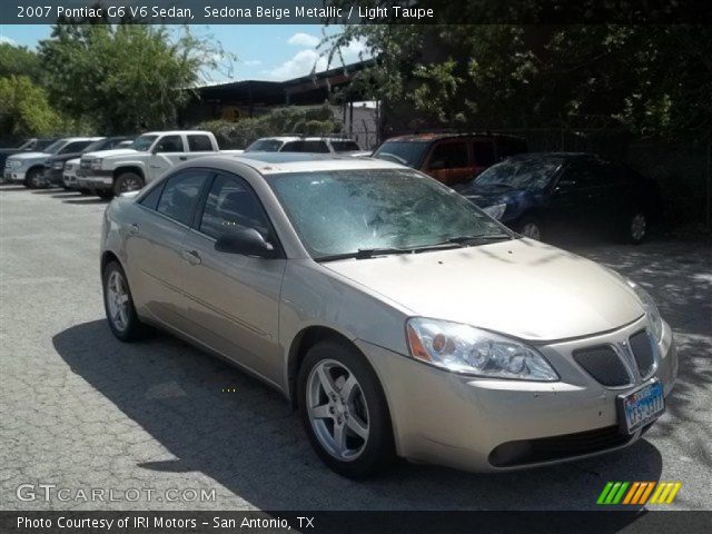 2007 Pontiac G6 V6 Sedan in Sedona Beige Metallic